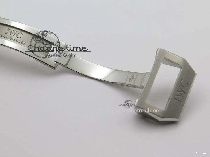 MIROTIME 0416 Breathable Portuguese Real PR IW500127 ZF 1:1 Best Edition Gray Red Dial On Black Leather Strap A 7332